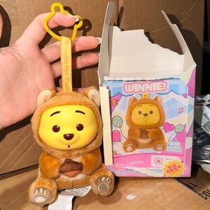 Miniso Winnie the Pooh Vinyl Plush Blind Box Pendant - Squirrel